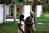 Steve Glassman and Huana, Tobi Island