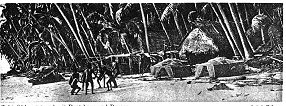 Canoe, Canoe House, Fish Trap on Southwest Beach