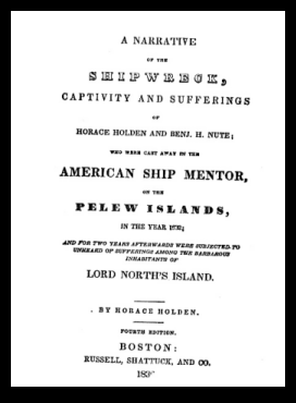 Image of page one of Horace Holden's Narrative