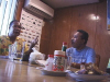 Sabino at lunch meeting 0800.jpg (64690 bytes)